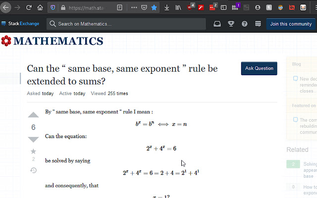 Focused StackExchange from Chrome web store to be run with OffiDocs Chromium online Focused StackExchange from Chrome web store to be run with OffiDocs Chromium online