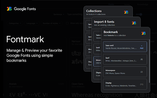 Fontmark from Chrome web store to be run with OffiDocs Chromium online Fontmark from Chrome web store to be run with OffiDocs Chromium online
