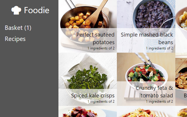 Foodie from Chrome web store to be run with OffiDocs Chromium online Foodie from Chrome web store to be run with OffiDocs Chromium online
