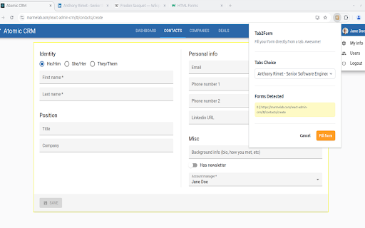 formaidable from Chrome web store to be run with OffiDocs Chromium online formaidable from Chrome web store to be run with OffiDocs Chromium online