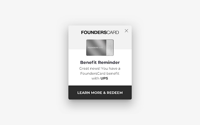 FoundersCard Chrome Extension from Chrome web store to be run with OffiDocs Chromium online FoundersCard Chrome Extension from Chrome web store to be run with OffiDocs Chromium online