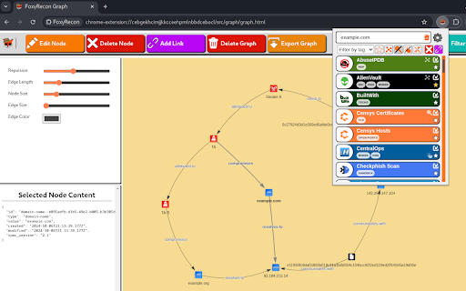 FoxyRecon from Chrome web store to be run with OffiDocs Chromium online FoxyRecon from Chrome web store to be run with OffiDocs Chromium online