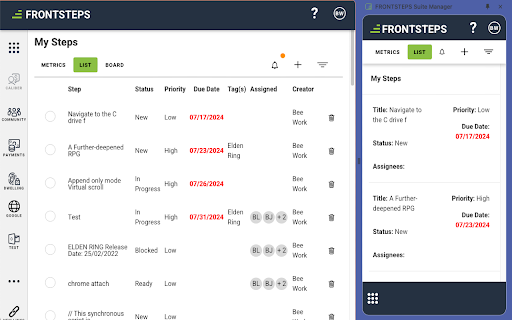 FRONTSTEPS Suite Manager from Chrome web store to be run with OffiDocs Chromium online FRONTSTEPS Suite Manager from Chrome web store to be run with OffiDocs Chromium online