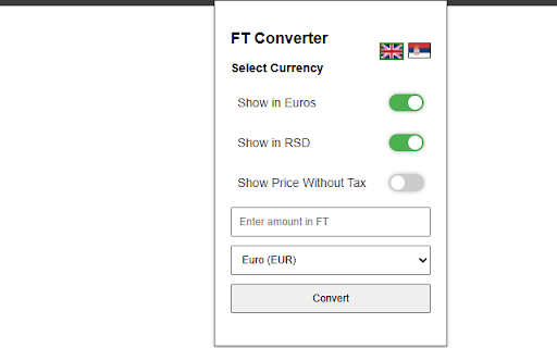 FT Currency Converter for ipon | iponcomp from Chrome web store to be run with OffiDocs Chromium online FT Currency Converter for ipon | iponcomp from Chrome web store to be run with OffiDocs Chromium online