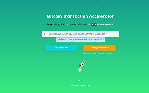 Fujn Free Bitcoin Accelerator from Chrome web store to be run with OffiDocs Chromium online Fujn Free Bitcoin Accelerator from Chrome web store to be run with OffiDocs Chromium online