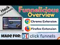 Funnelicious from Chrome web store to be run with OffiDocs Chromium online Funnelicious from Chrome web store to be run with OffiDocs Chromium online