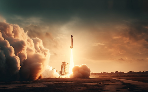 futuristic spaceship rocketing through smoky skies from Chrome web store to be run with OffiDocs Chromium online futuristic spaceship rocketing through smoky skies from Chrome web store to be run with OffiDocs Chromium online