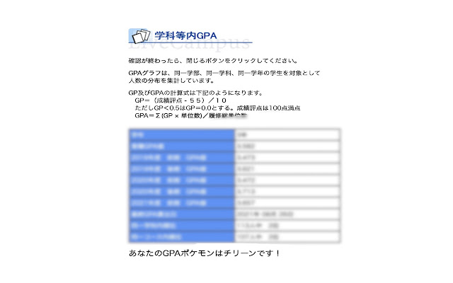 Gakujo Poke GPA from Chrome web store to be run with OffiDocs Chromium online Gakujo Poke GPA from Chrome web store to be run with OffiDocs Chromium online
