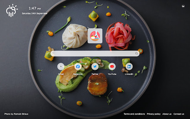 Gastronomy Tab from Chrome web store to be run with OffiDocs Chromium online Gastronomy Tab from Chrome web store to be run with OffiDocs Chromium online
