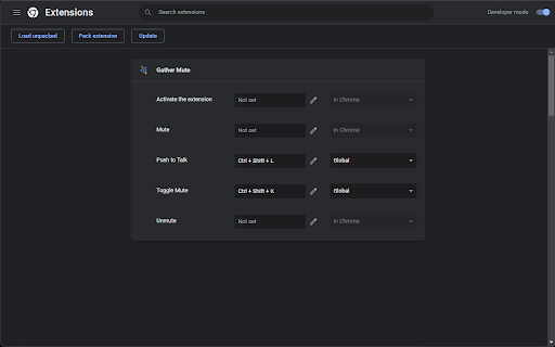 Gather Mute from Chrome web store to be run with OffiDocs Chromium online Gather Mute from Chrome web store to be run with OffiDocs Chromium online