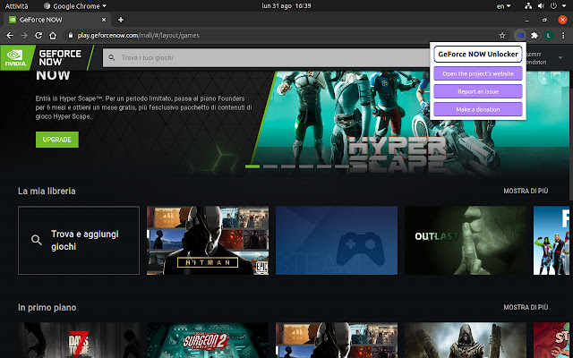 GeForce NOW Unlocker from Chrome web store to be run with OffiDocs Chromium online GeForce NOW Unlocker from Chrome web store to be run with OffiDocs Chromium online