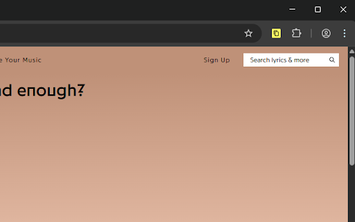 Genius Lyrics Copier from Chrome web store to be run with OffiDocs Chromium online Genius Lyrics Copier from Chrome web store to be run with OffiDocs Chromium online