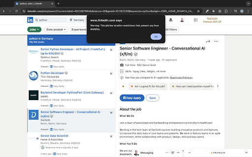 GeoJobCheck from Chrome web store to be run with OffiDocs Chromium online GeoJobCheck from Chrome web store to be run with OffiDocs Chromium online