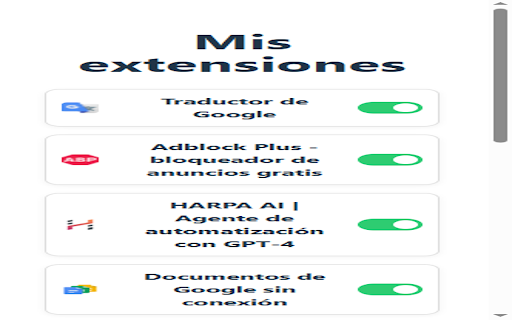 Gestor de Extensiones Vue from Chrome web store to be run with OffiDocs Chromium online Gestor de Extensiones Vue from Chrome web store to be run with OffiDocs Chromium online
