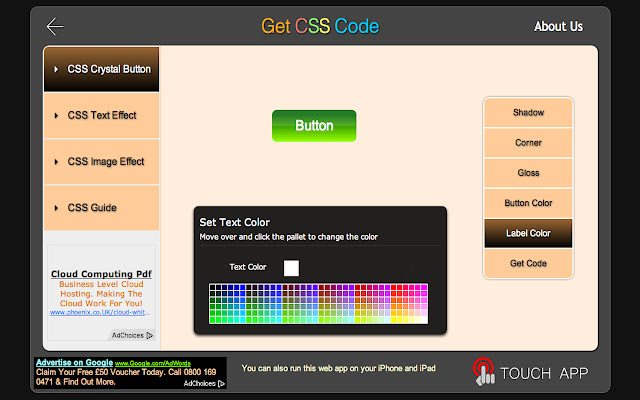 Get CSS Code from Chrome web store to be run with OffiDocs Chromium online Get CSS Code from Chrome web store to be run with OffiDocs Chromium online