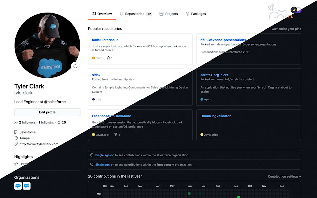 Github Auto Dark Mode from Chrome web store to be run with OffiDocs Chromium online Github Auto Dark Mode from Chrome web store to be run with OffiDocs Chromium online