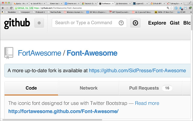 Github BFF: Better Fork Finder from Chrome web store to be run with OffiDocs Chromium online Github BFF: Better Fork Finder from Chrome web store to be run with OffiDocs Chromium online