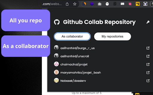Github Collab Repository from Chrome web store to be run with OffiDocs Chromium online Github Collab Repository from Chrome web store to be run with OffiDocs Chromium online