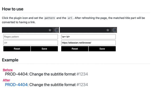 GitHub JIRA Ticket Linker from Chrome web store to be run with OffiDocs Chromium online GitHub JIRA Ticket Linker from Chrome web store to be run with OffiDocs Chromium online