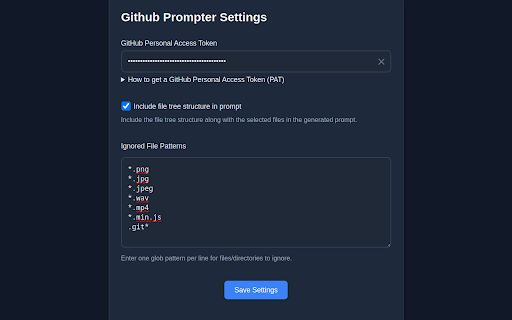 GitHub Prompter from Chrome web store to be run with OffiDocs Chromium online GitHub Prompter from Chrome web store to be run with OffiDocs Chromium online