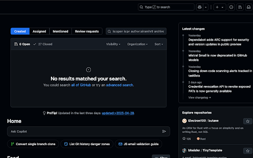GitHub PRs in home page from Chrome web store to be run with OffiDocs Chromium online GitHub PRs in home page from Chrome web store to be run with OffiDocs Chromium online