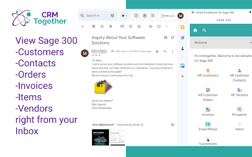Gmail Accelerator for Sage 300 from Chrome web store to be run with OffiDocs Chromium online Gmail Accelerator for Sage 300 from Chrome web store to be run with OffiDocs Chromium online
