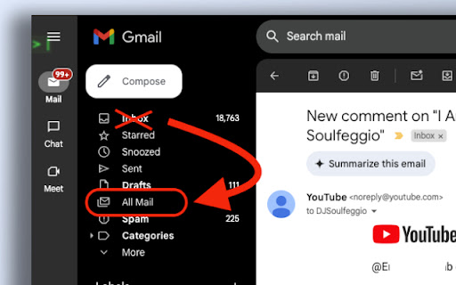 Gmail All Mail Redirector from Chrome web store to be run with OffiDocs Chromium online Gmail All Mail Redirector from Chrome web store to be run with OffiDocs Chromium online