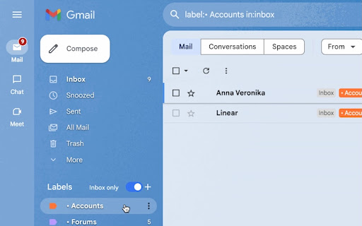Gmail Inbox Labels from Chrome web store to be run with OffiDocs Chromium online Gmail Inbox Labels from Chrome web store to be run with OffiDocs Chromium online