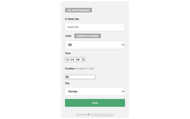G Meet Auto Join from Chrome web store to be run with OffiDocs Chromium online G Meet Auto Join from Chrome web store to be run with OffiDocs Chromium online