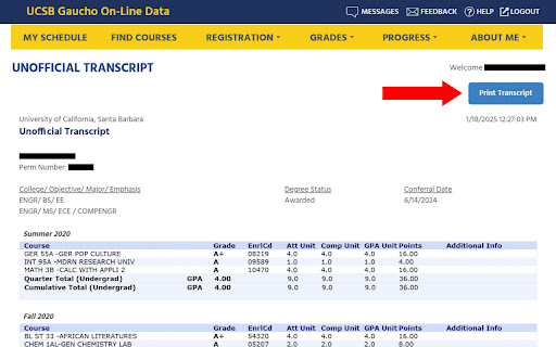 GOLD Transcript Printer from Chrome web store to be run with OffiDocs Chromium online GOLD Transcript Printer from Chrome web store to be run with OffiDocs Chromium online