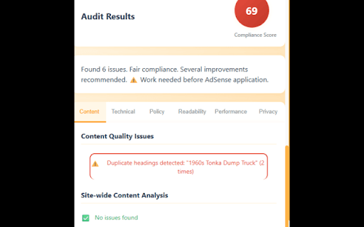 Google AdSense Audit Ayonchy Enhanced from Chrome web store to be run with OffiDocs Chromium online Google AdSense Audit Ayonchy Enhanced from Chrome web store to be run with OffiDocs Chromium online