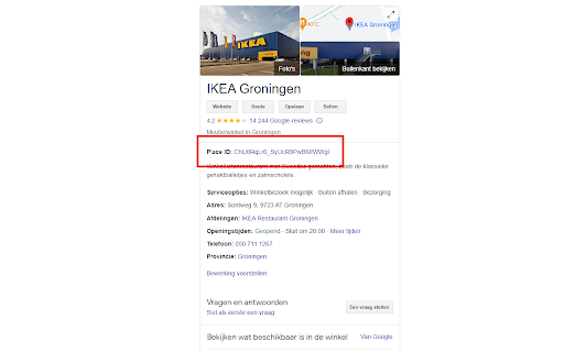 Google Place ID Display from Chrome web store to be run with OffiDocs Chromium online Google Place ID Display from Chrome web store to be run with OffiDocs Chromium online