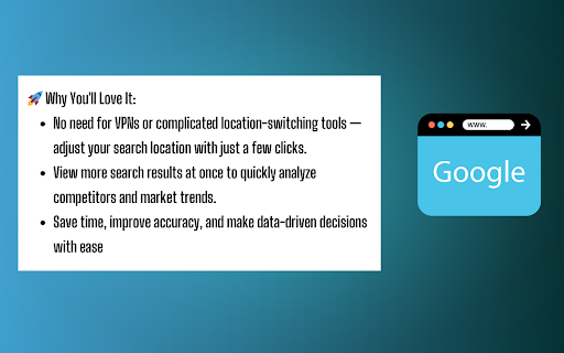 Google Search Location Changer With 100 Result Each Page from Chrome web store to be run with OffiDocs Chromium online Google Search Location Changer With 100 Result Each Page from Chrome web store to be run with OffiDocs Chromium online