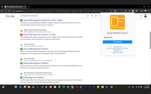 Google SERP Rank Checker by Digital Forge from Chrome web store to be run with OffiDocs Chromium online Google SERP Rank Checker by Digital Forge from Chrome web store to be run with OffiDocs Chromium online