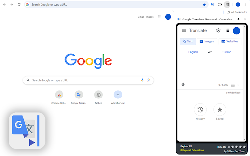 Google Translate Sidepanel Tabbee from Chrome web store to be run with OffiDocs Chromium online Google Translate Sidepanel Tabbee from Chrome web store to be run with OffiDocs Chromium online