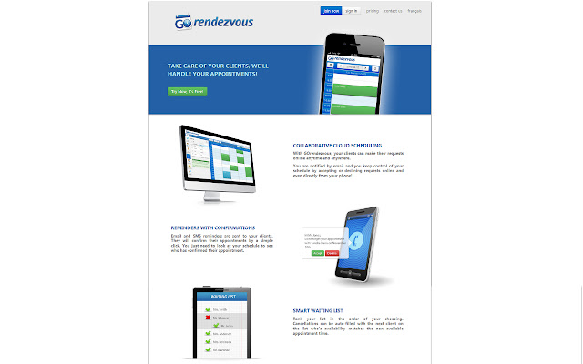 GOrendezvous Online Appointments from Chrome web store to be run with OffiDocs Chromium online GOrendezvous Online Appointments from Chrome web store to be run with OffiDocs Chromium online