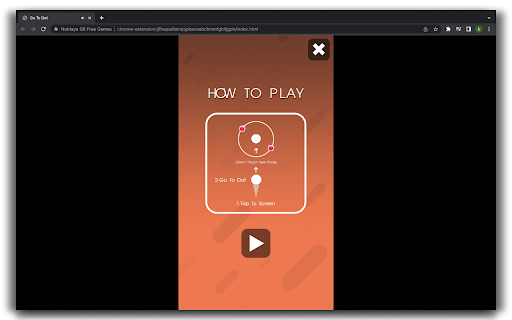 Go To Dot HTML5 Game from Chrome web store to be run with OffiDocs Chromium online Go To Dot HTML5 Game from Chrome web store to be run with OffiDocs Chromium online
