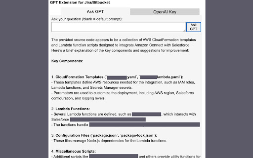 GPT Extension for Jira, Bitbucket and Confluence from Chrome web store to be run with OffiDocs Chromium online GPT Extension for Jira, Bitbucket and Confluence from Chrome web store to be run with OffiDocs Chromium online