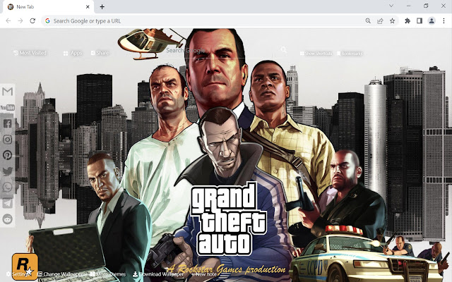Grand Theft Auto V GTA 5 Wallpaper from Chrome web store to be run with OffiDocs Chromium online Grand Theft Auto V GTA 5 Wallpaper from Chrome web store to be run with OffiDocs Chromium online