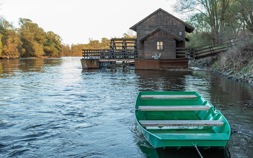 Green wooden boat on the river bank from Chrome web store to be run with OffiDocs Chromium online Green wooden boat on the river bank from Chrome web store to be run with OffiDocs Chromium online