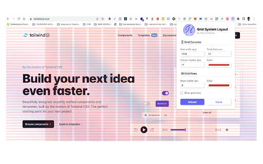 Grid Layout System from Chrome web store to be run with OffiDocs Chromium online Grid Layout System from Chrome web store to be run with OffiDocs Chromium online