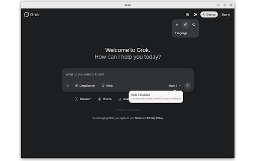 Grok 3 from Chrome web store to be run with OffiDocs Chromium online Grok 3 from Chrome web store to be run with OffiDocs Chromium online