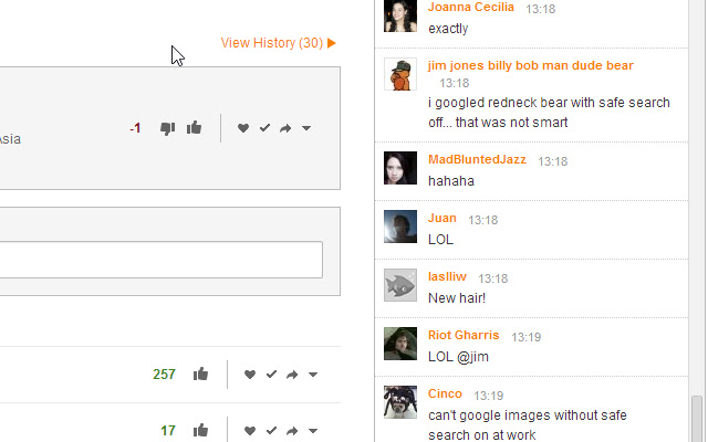 Grooveshark Chat Timestamper from Chrome web store to be run with OffiDocs Chromium online Grooveshark Chat Timestamper from Chrome web store to be run with OffiDocs Chromium online