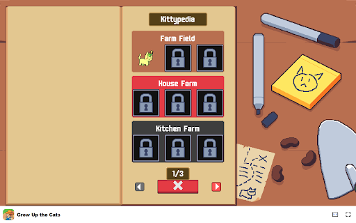 Grow Up the Cats Game Farm kittens with your robot cat companion! from Chrome web store to be run with OffiDocs Chromium online Grow Up the Cats Game Farm kittens with your robot cat companion! from Chrome web store to be run with OffiDocs Chromium online