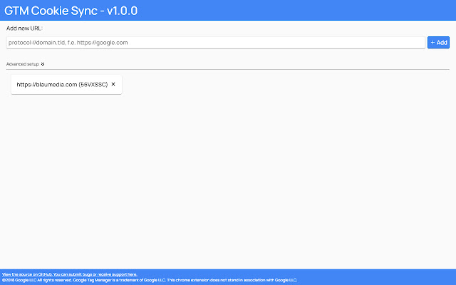 GTM Cookie Sync from Chrome web store to be run with OffiDocs Chromium online GTM Cookie Sync from Chrome web store to be run with OffiDocs Chromium online