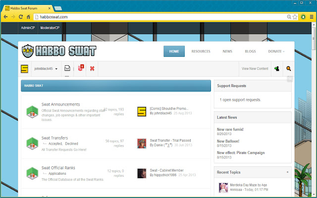 Habbo Swat Theme from Chrome web store to be run with OffiDocs Chromium online Habbo Swat Theme from Chrome web store to be run with OffiDocs Chromium online