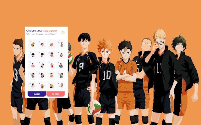 Haikyuu Cursor from Chrome web store to be run with OffiDocs Chromium online Haikyuu Cursor from Chrome web store to be run with OffiDocs Chromium online