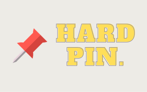 Hard Pin from Chrome web store to be run with OffiDocs Chromium online Hard Pin from Chrome web store to be run with OffiDocs Chromium online