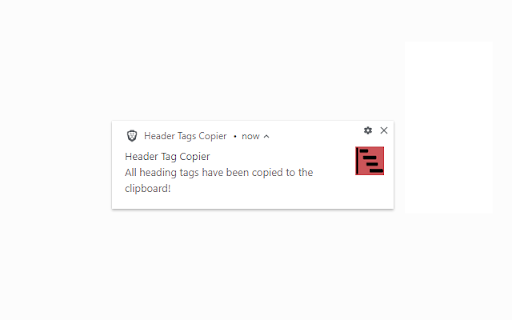Header Tags Copier from Chrome web store to be run with OffiDocs Chromium online Header Tags Copier from Chrome web store to be run with OffiDocs Chromium online