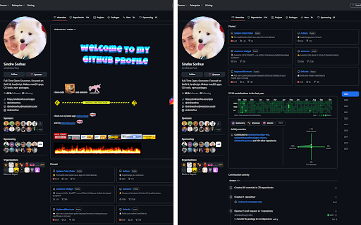 Hide GitHub Profile Readme from Chrome web store to be run with OffiDocs Chromium online Hide GitHub Profile Readme from Chrome web store to be run with OffiDocs Chromium online